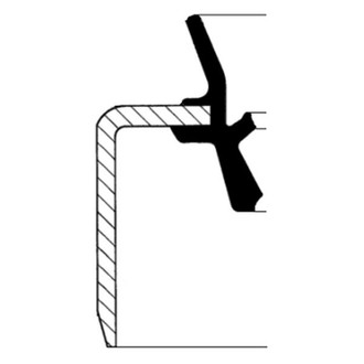 Corteco® - Front Driver or Passenger Side Outer Wheel Seal