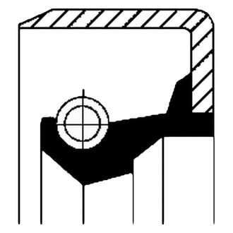 Corteco® - Rear Driver or Passenger Side Wheel Seal