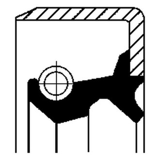 Corteco® - Front Driver or Passenger Side Outer Wheel Seal