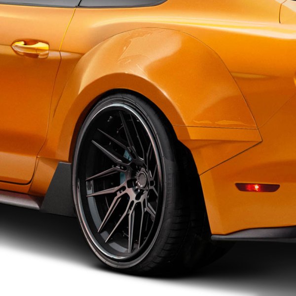 Couture® - Grid Style Wide Body Rear Fender Flares (Unpainted)
