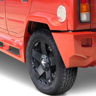 Couture® - Vortex Style Wide Body Rear Fender Flares (Unpainted)