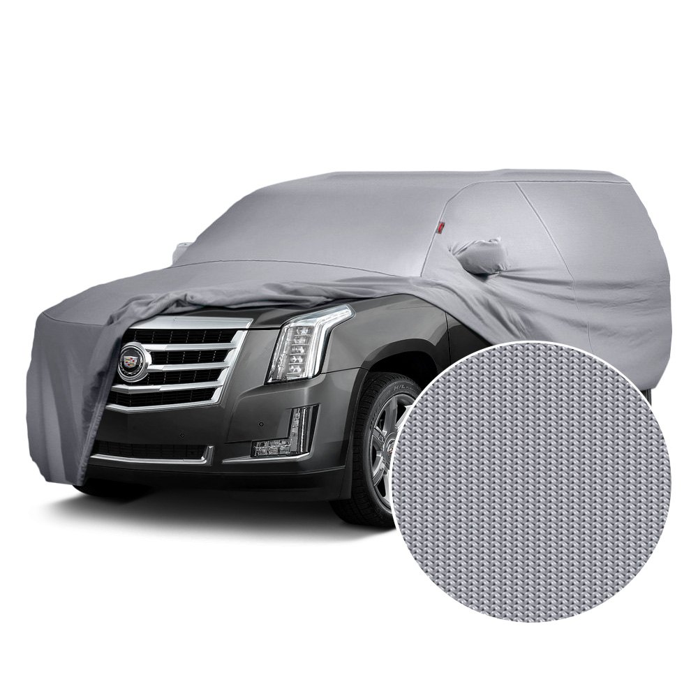 Covercraft Custom Fit Car Cover for Cadillac and Chevrolet Technalon Evolution Fabric, Gray 