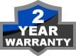 Backed by a 2-year warranty