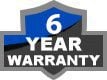 6-Year Warranty