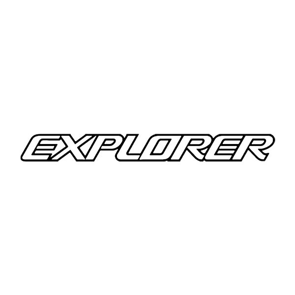 Covercraft® - Front Silkscreen Explorer Logo