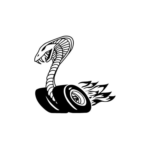 Covercraft® - Front Silkscreen Cobra Wheels Logo