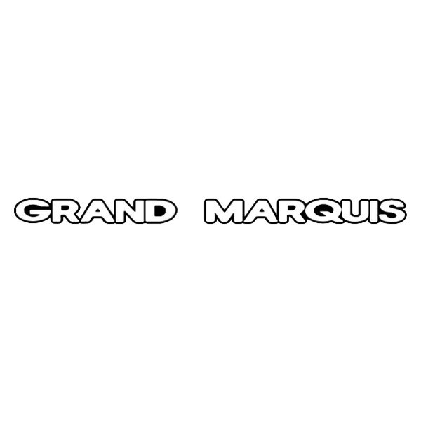 Covercraft® - Front Silkscreen Grand Marquis Logo
