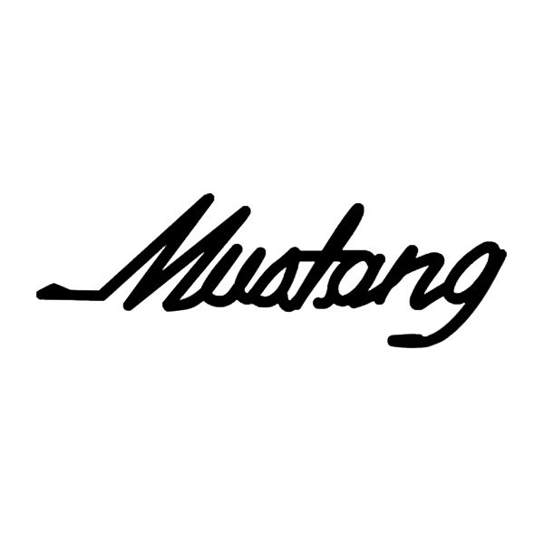 Covercraft® - Front Silkscreen Mustang Script Logo