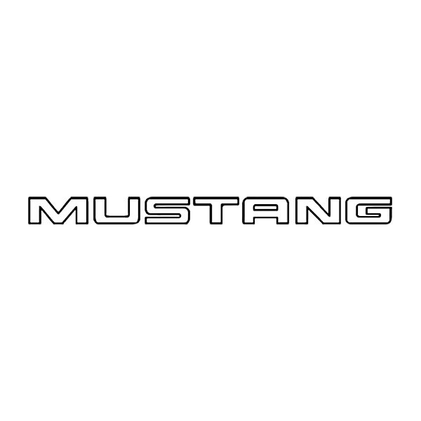 Covercraft® - Front Silkscreen Mustang Outline Logo