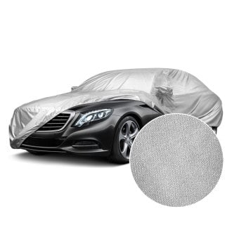 Reflectect Silver Outdoor Custom Fit Car Covers for Extreme Sun