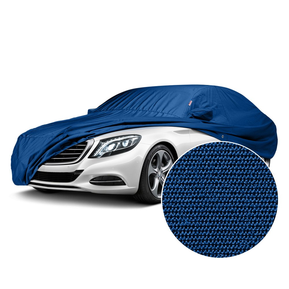 マルチボーダーシリーズ Covercraft Custom Fit Car Cover for Select Chevrolet Malibu  Models Sunbrella (Pacific Blue)