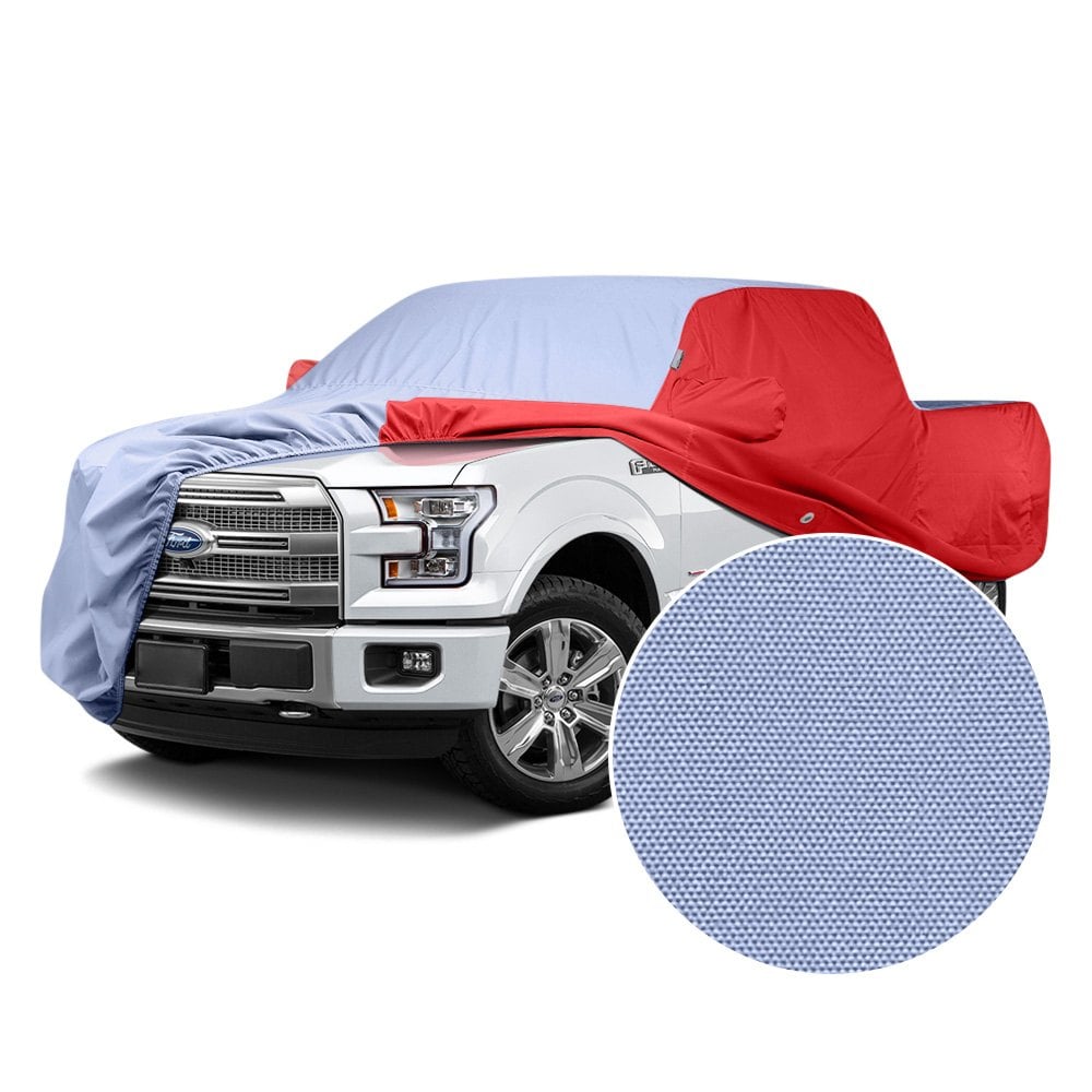Covercraft Custom Fit Sunbrella Series Pickup Cab Area Cover Sky Blue Covercraft Custom Fit Sunbrella Series Pickup Cab Area Cover Sky Blue