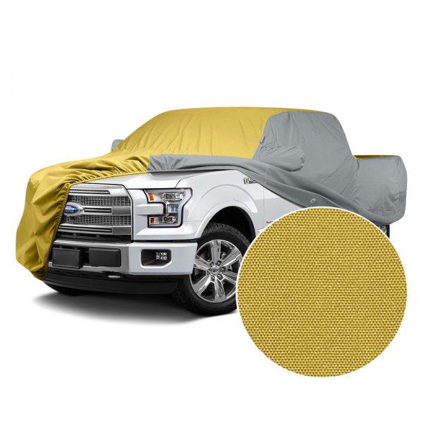  Covercraft® - WeatherShield™ HP Two-Tone Custom Car Cover with Yellow Center and Gray Sides