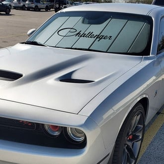 Covercraft® - Mopar Official Licensed UVS100™ Custom Heat Shield with Dodge Challenger Logo
