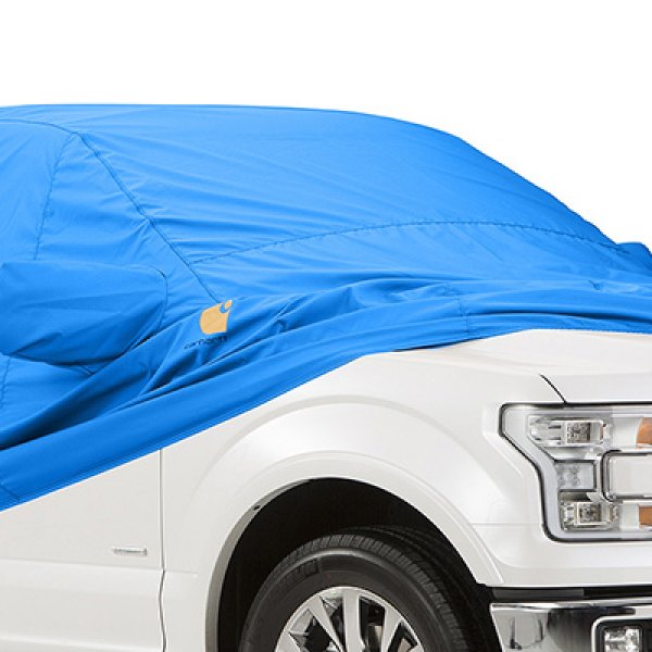 Covercraft® - Blue Custom Car Cover on Ford