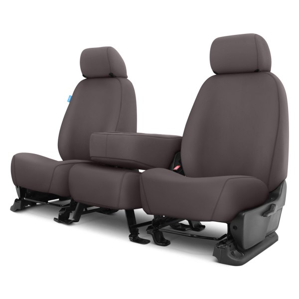 Covercraft® SS3472PCGY - SeatSaver™ Polycotton 1st Row Gray Seat Covers