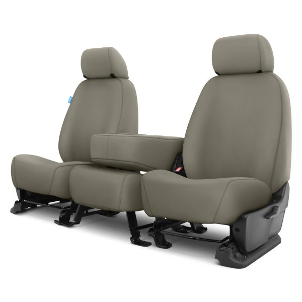  Covercraft® - SeatSaver™ Polycotton 3rd Row Misty Gray Seat Covers