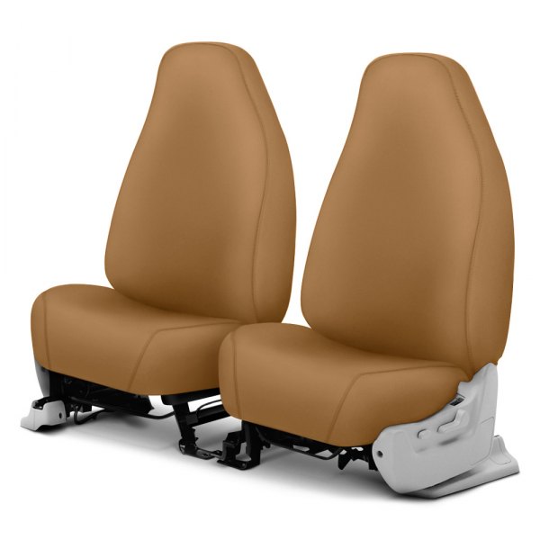 Covercraft® - SeatSaver™ Polycotton 1st Row Tan Seat Covers