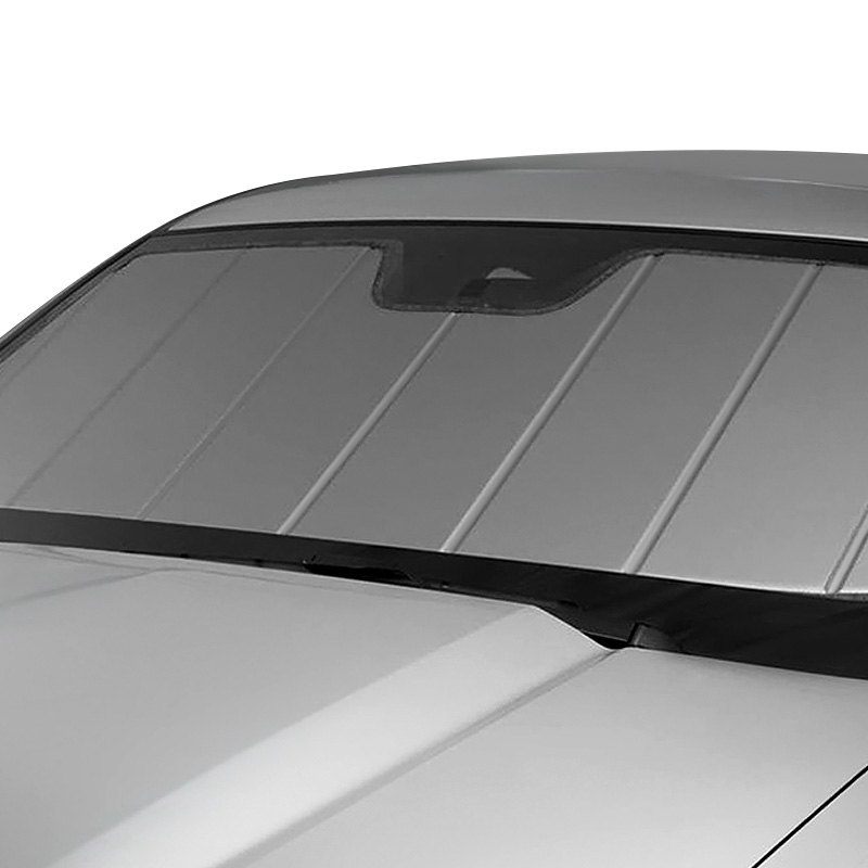 CoverCraft Silver Sunscreen Folding Sun Shade Custom Fit Heat Shield UV11003SV
