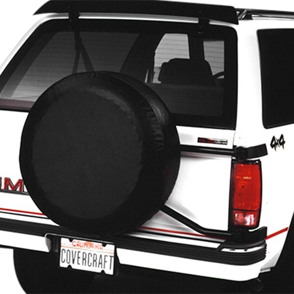 Covercraft® - 29-31" Black Spare Tire Cover (Better) with Corrosion-Resistant Clips