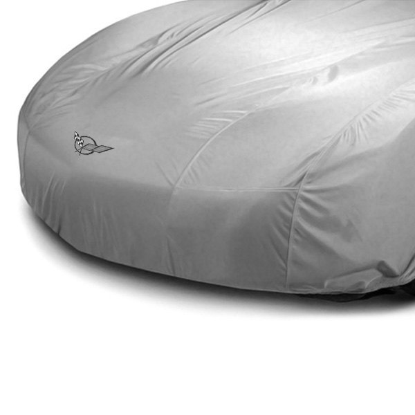 Coverking® - Silkscreen Corvette C5 Flags Logo