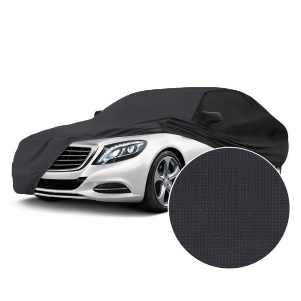  Coverking® - Satin Stretch™ Dark Gray with Black Custom Car Cover