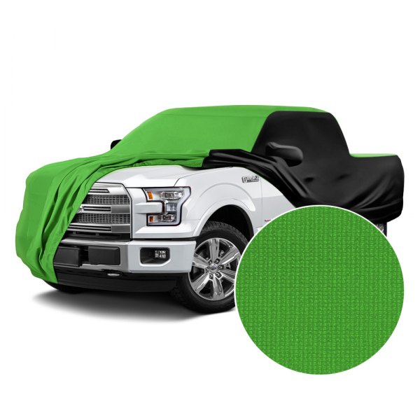  Coverking® - Satin Stretch™ Synergy Green with Black Custom Car Cover