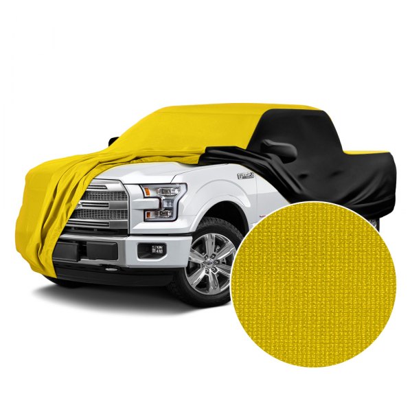  Coverking® - Satin Stretch™ Velocity Yellow with Black Custom Car Cover