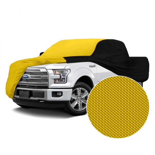  Coverking® - Stormproof™ Yellow with Black Custom Car Cover