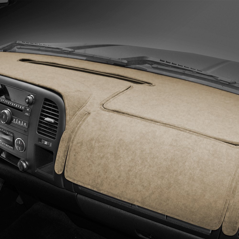 Beige Coverking Custom Fit Dashcovers for Select Toyota Highlander Models Poly Carpet 