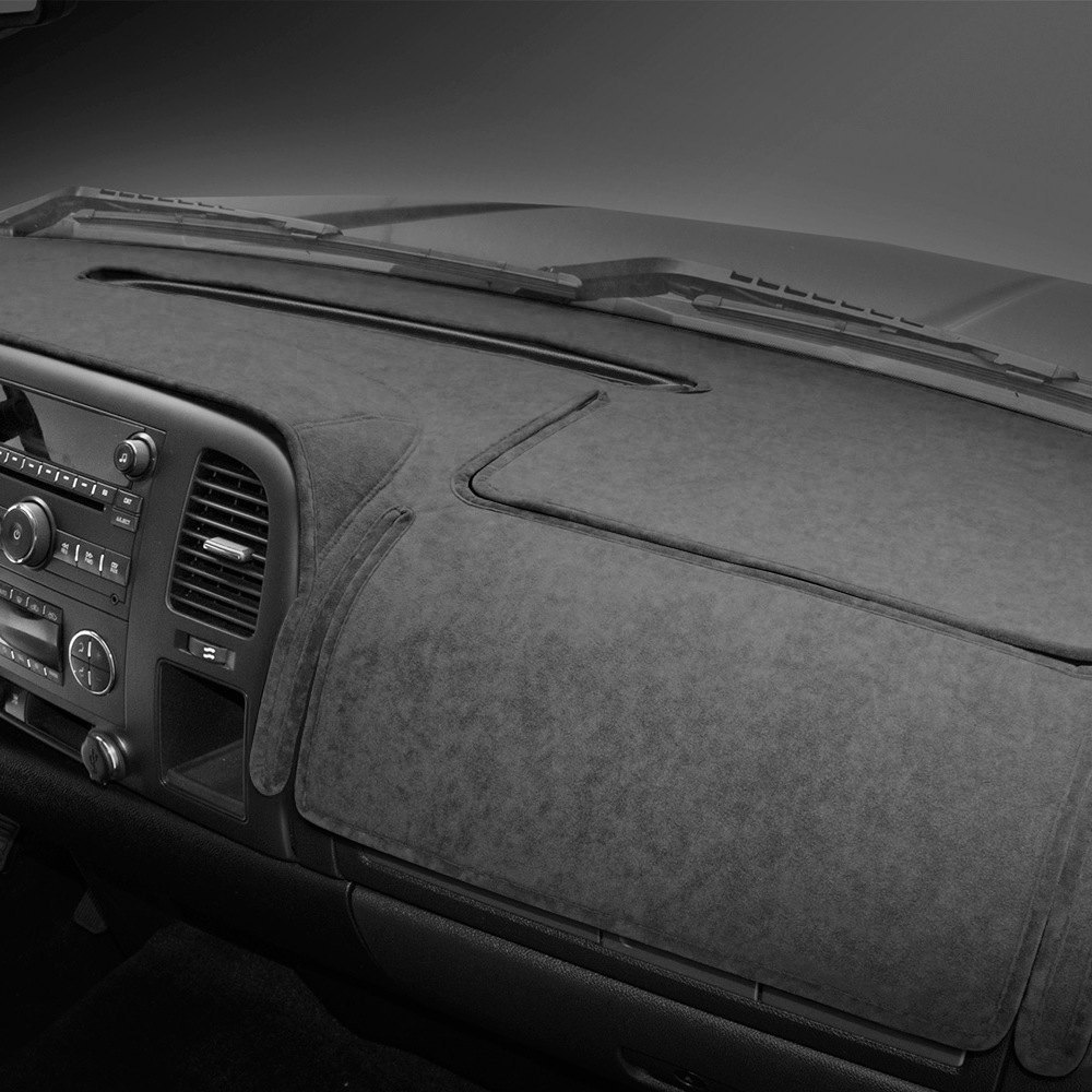 Fits Nissan Pathfinder 2013-2019 w/ Sensor Velour Dash Cover Black 