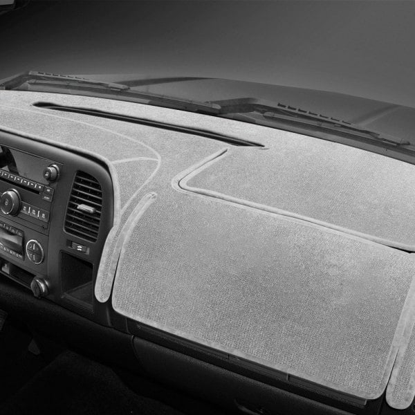 Coverking® - Velour Gray Custom Dash Cover