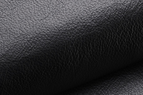 Genuine Leather Black Material