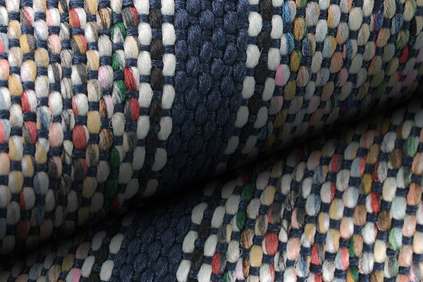 Saddleblanket Dark Blue Material