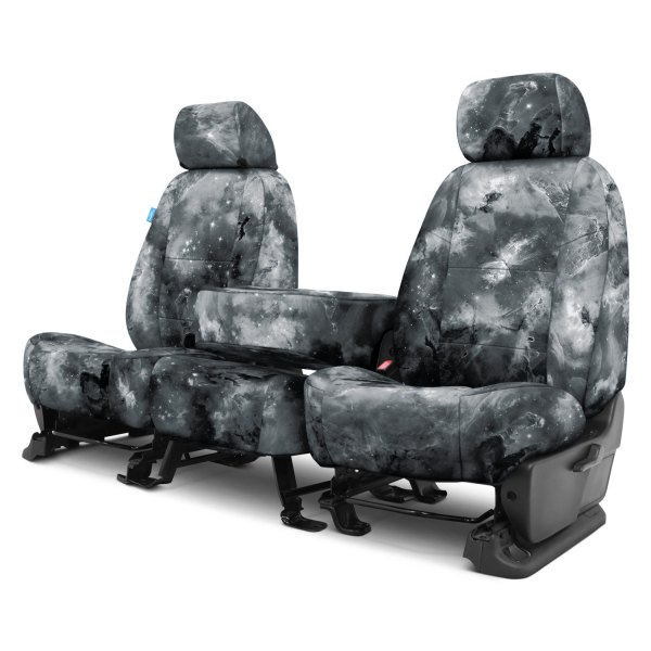 Coverking® - Designer Printed Neosupreme 1st Row Nature Nebula Inkstain Custom Seat Covers