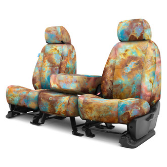 Coverking® - Designer Printed Neosupreme Nature Nebula 2nd Row Painted Custom Seat Covers