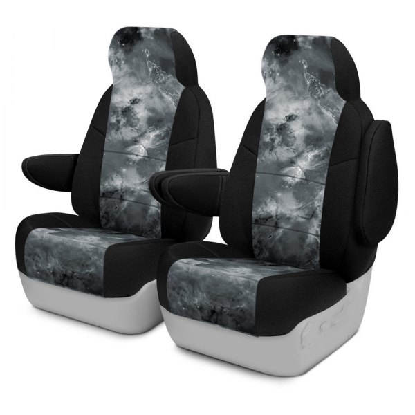 Coverking® - Designer Printed Neosupreme 2nd Row Nature Nebula Inkstain Custom Seat Covers