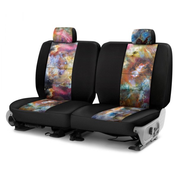 Coverking® - Designer Printed Neosupreme 3rd Row Nature Nebula Cosmos Custom Seat Covers