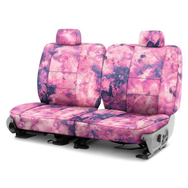 Coverking® - Designer Printed Neosupreme 2nd Row Nature Nebula Blooming Custom Seat Covers