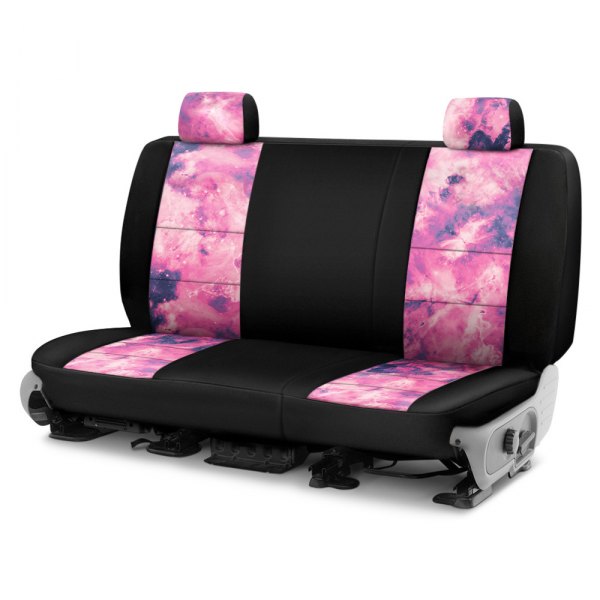 Coverking® - Designer Printed Neosupreme 3rd Row Nature Nebula Blooming Custom Seat Covers