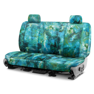 Coverking® - Designer Printed Neosupreme Nature Nebula 2nd Row Aquatic Custom Seat Covers