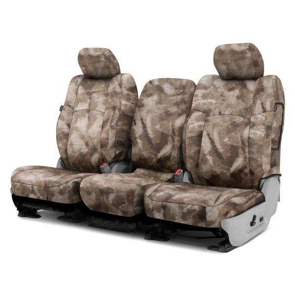 Coverking® - A-TACS™ 1st Row Camo Cordura Ballistic Arid Urban Custom Seat Covers