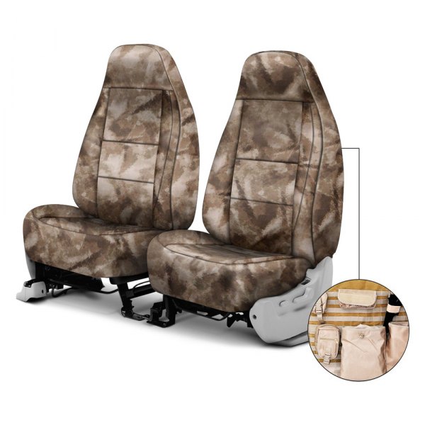 Coverking® - A-TACS™ 3rd Row Tactical Camo Arid Urban Custom Seat Covers