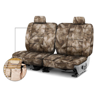 Coverking® - A-TACS™ 2nd Row Tactical Camo Arid Urban Custom Seat Covers