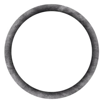 Coverking® - Velour Charcoal Steering Wheel Cover