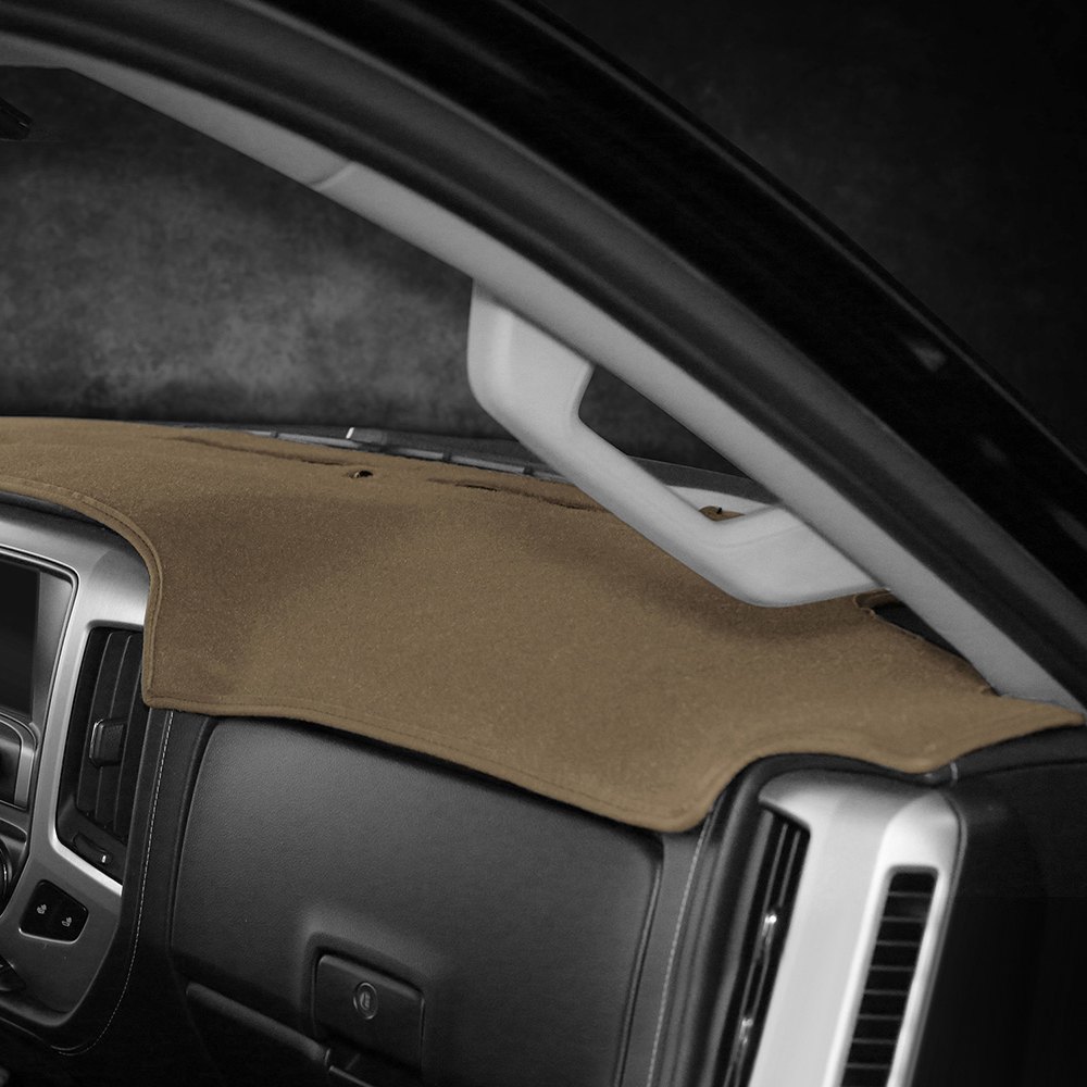 Molded Carpet Coverking Custom Fit Dashcovers for Select Dodge Ram 1500 Models Taupe 