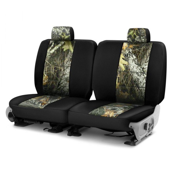 Coverking® - Mossy Oak™ 2nd Row Two-Tone Break Up Custom Seat Covers