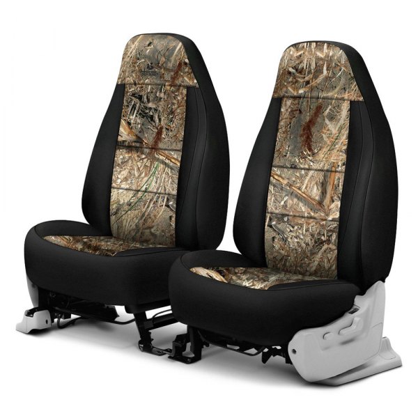 Coverking® - Mossy Oak™ 1st Row Two-Tone Duck Blind Custom Seat Covers