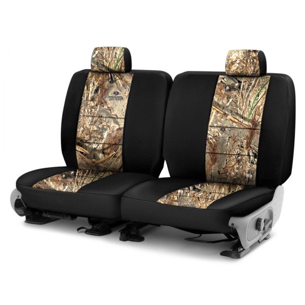 Coverking® - Mossy Oak™ 2nd Row Two-Tone Duck Blind Custom Seat Covers