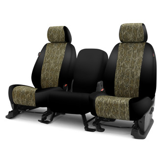 Coverking® - Mossy Oak™ 2nd Row Camo Bottomland Custom Seat Covers